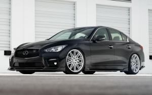 Infiniti Q50S on Vossen Wheels (CV10) '2019